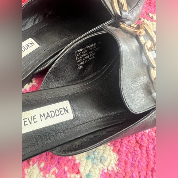 Steve Madden Black Mules - Picture 2 of 4